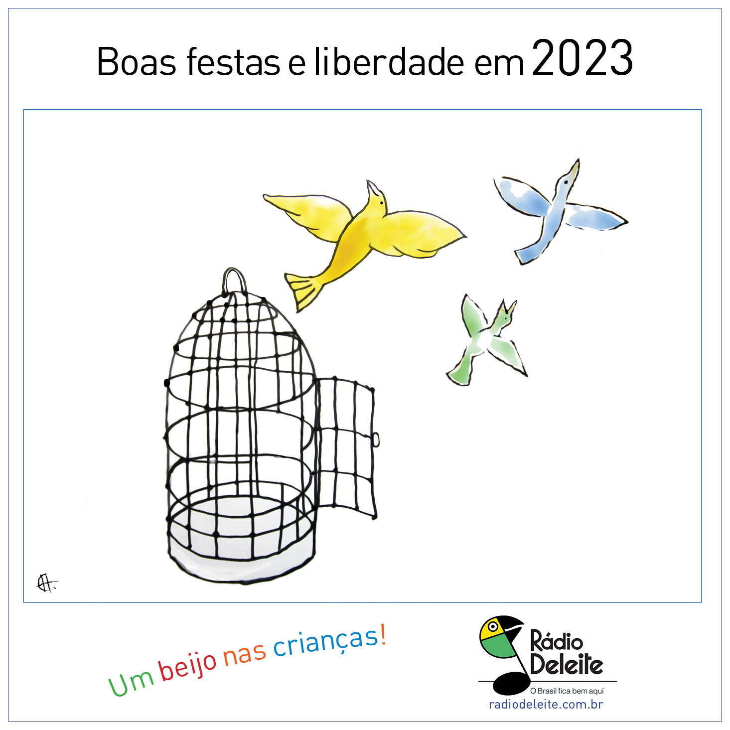 Agora sim. Um ano no capricho!