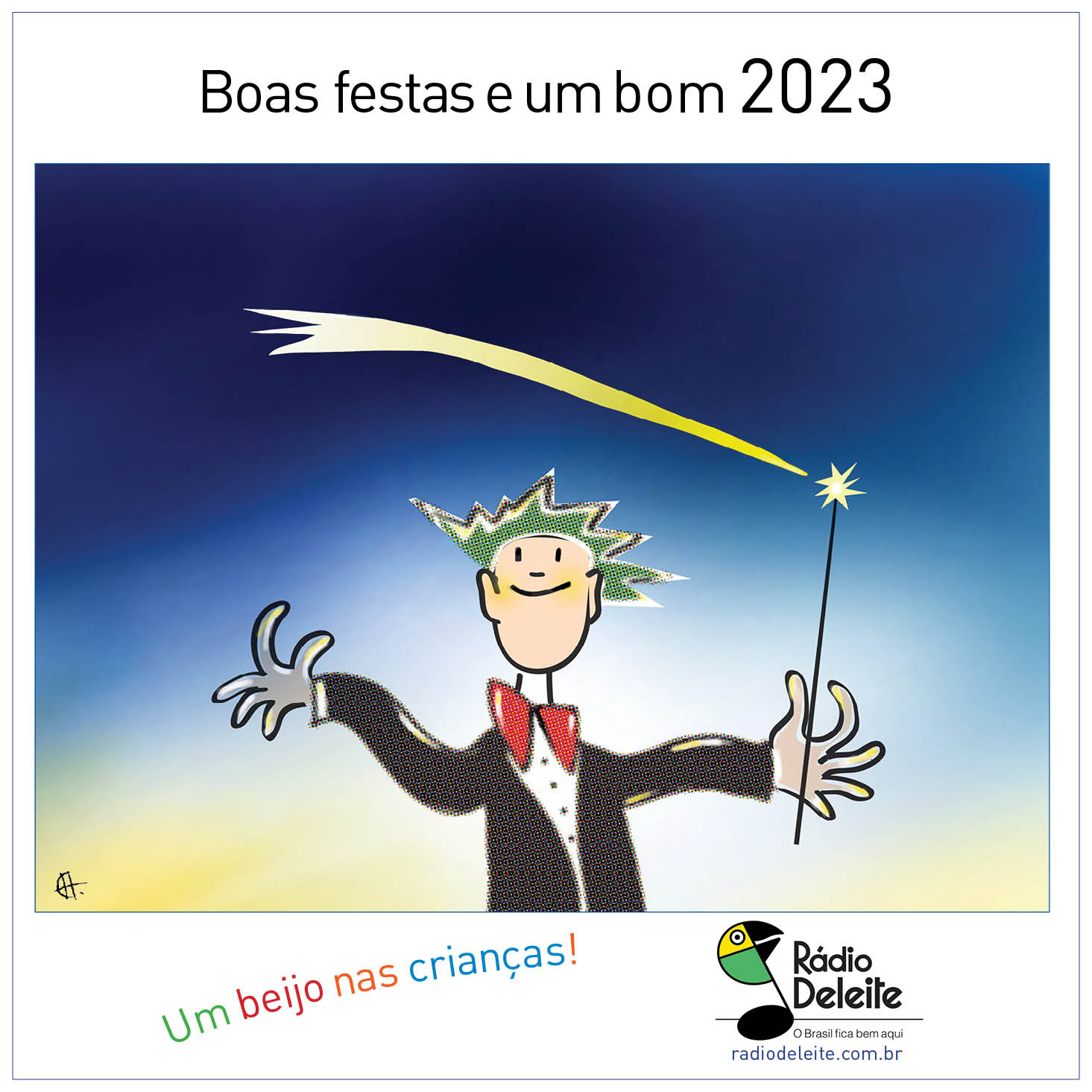 Boas festas para os ouvintes da Deleite!
