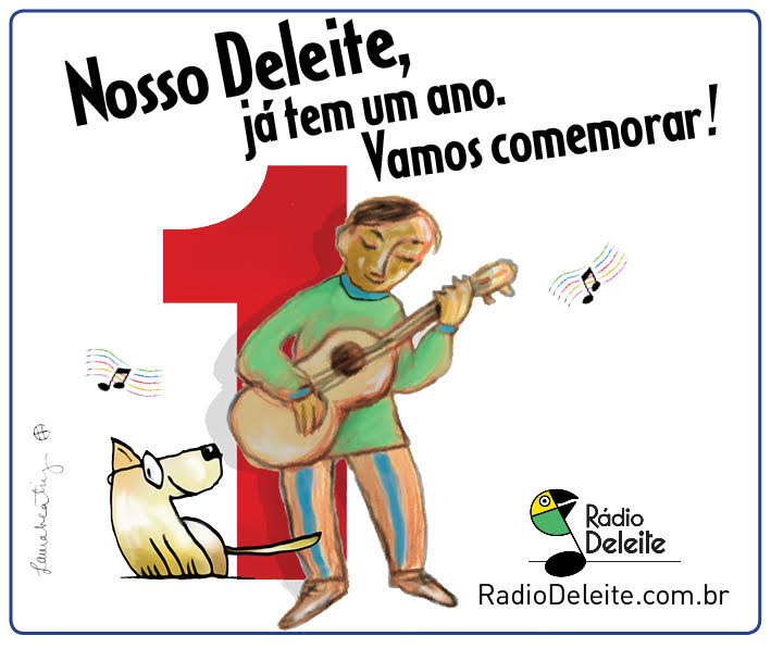 Um violão e um cão, já tá bão!