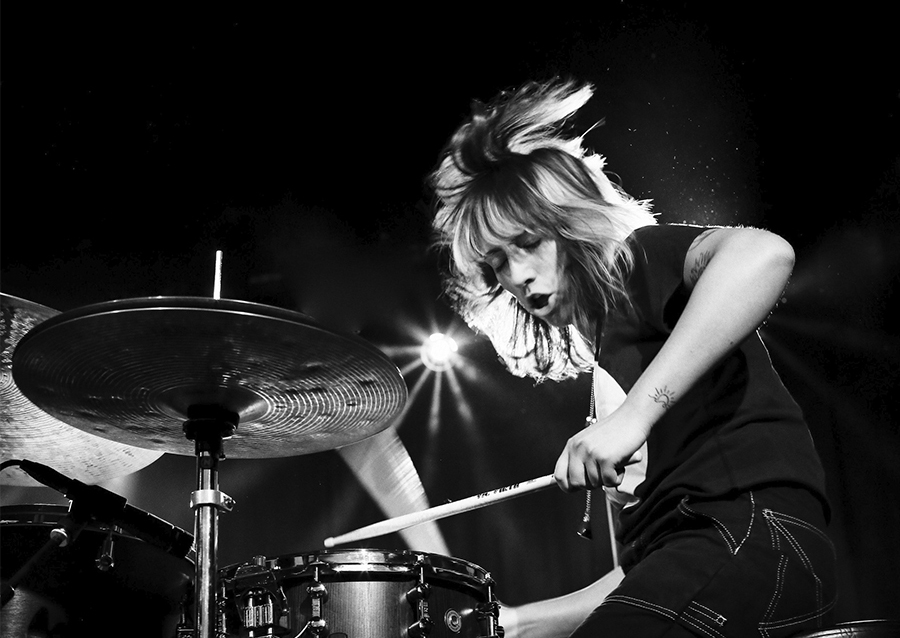Bateristas desde criancinha